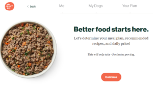 The Farmer’s Dog : dog food for fussy eaters